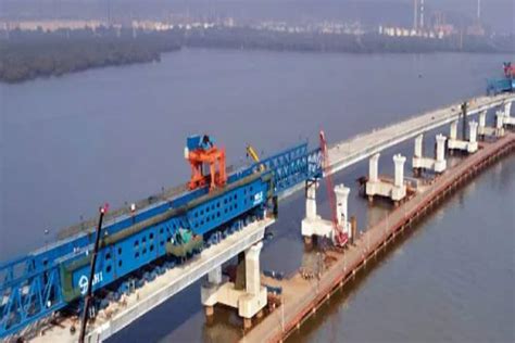 mumbai trans harbour link mthl bridge  cut travel time