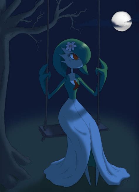 moonlight gardevoir by delphinusw on deviantart with