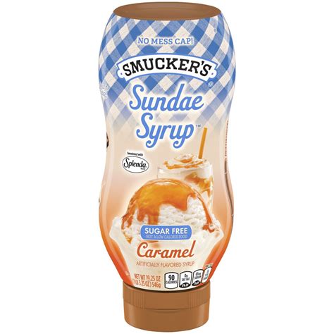 sugar  caramel artificially flavored sundae syrup smuckers