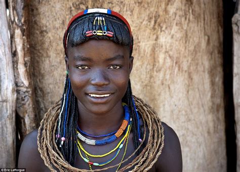 Beautiful A Mucawana Girl Called Fernanda From The Village Of Soba
