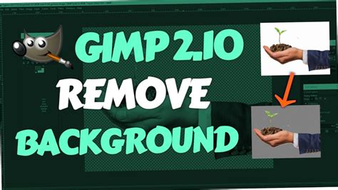 gimp    remove background  transparent youtube