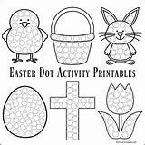 Easter Dot Printables Activity Easy Do Preschool Kids Toddlers Fun Activities Worksheets Marker Preschoolers Toddler Markers Mama Way sketch template