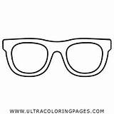 Gafas sketch template