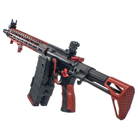 tss custom ar  rifle red alert limited edition texas shooters supply