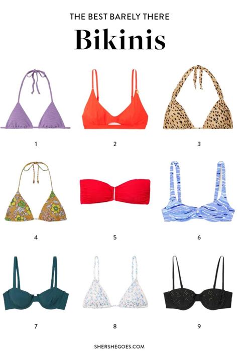 7 Barely There Bikinis For Barely There Tan Lines 2021