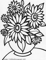 Coloring Pages Flower Print Color Getcolorings Printable Flowers sketch template