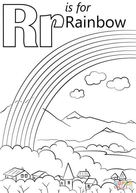 rainbow coloring pages abc coloring pages alphabet coloring pages
