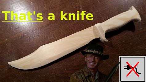 knife crocodile dundees bowie knife