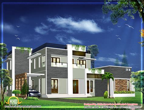 modern kerala home design  sq ft kerala home design  floor plans  house designs
