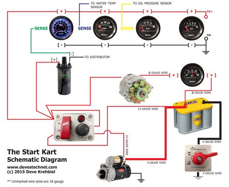 digital fuel gauge circuit diagram