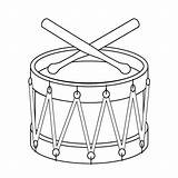 Trommel Tambor Schlagzeug Drums Musicales Instrumentos Ausmalbilder ähnliche Deckblatt Coloringpages sketch template