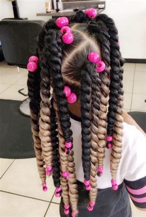 black kids hairstyles  beads