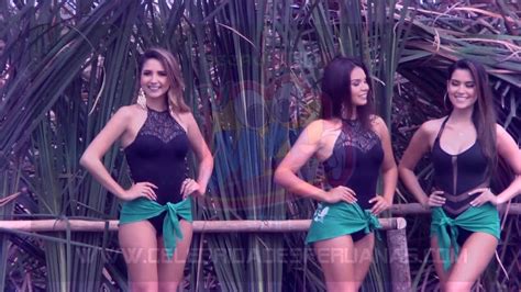 Bikinis Miss Peru 2019 Presentacion Celebridades Peruanas Youtube