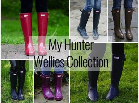 my hunter wellies rain boots collection raindrops of