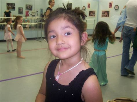 My Daughter Her First Ballet Class Excited And Nervous At The