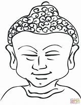 Buddha Coloring Pages Drawing Printable Outline Getdrawings sketch template