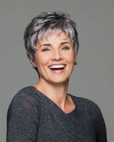 Short Gray Hairstyles For Older Women Over 50 Gray Hair