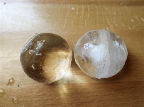 finally  tool  making totally clear ice spheres