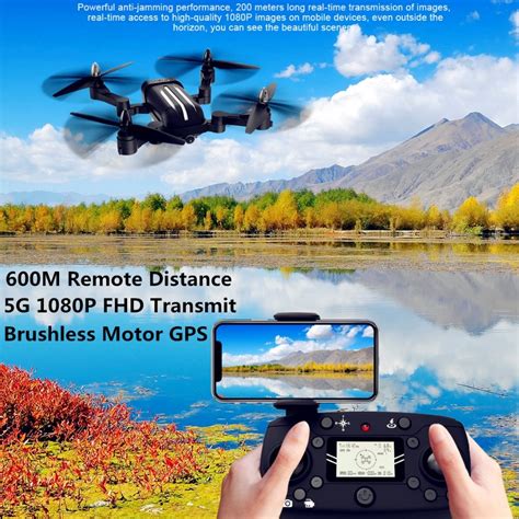 wifi p fpv rc quadcopter professional rc drone brushless dual gps dron altitude hold