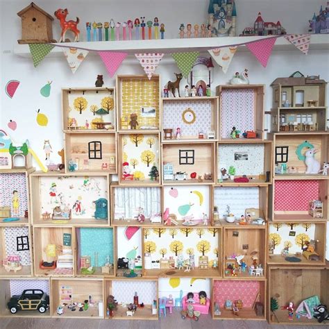diy maisons de poupees avec images maison de poupee decoration  deco chambre enfant