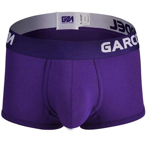 Garcon Model Soft Modal Fabric Men Boxer Shorts Breathable