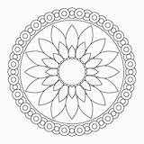 Mandala Sheets sketch template
