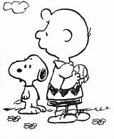 Snoopy Coloring Pages Charlie Brown Printable Getcolorings Color sketch template