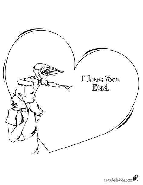 love  dad coloring pages hellokidscom
