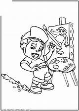 Coloring Pages Adiboo Linear Simple Printable Adults Kids sketch template