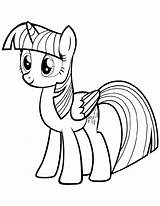 Alicorn Pony K5 sketch template