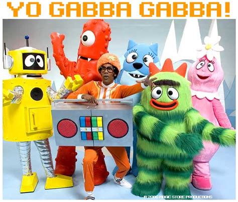 yo gabba gabba hits the road with bands broken social scene aquabat