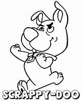 Coloring Doo Scrappy Scooby Print Pages Topcoloringpages Color sketch template