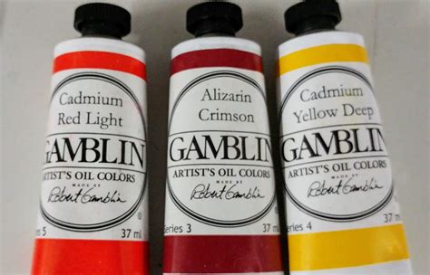 gamblin high quality oil paints     price