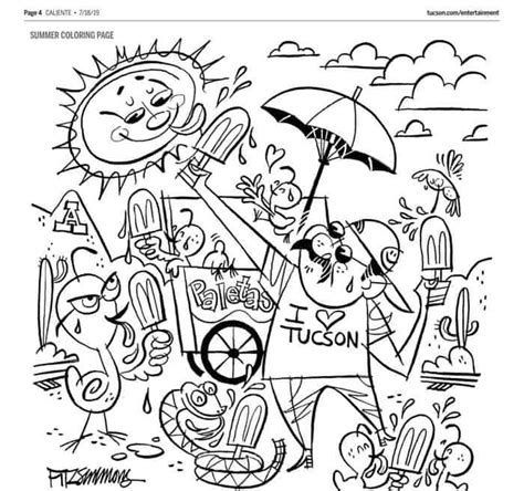 summer fun coloring pages summer coloring pages cool coloring pages