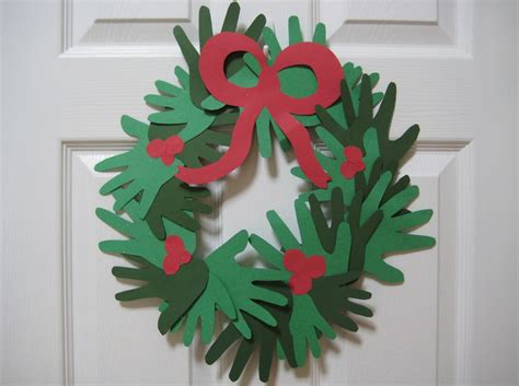 christmas wreath craft kids