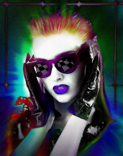 80 S Punk Rocker Girl Digital Art By Missi Boness