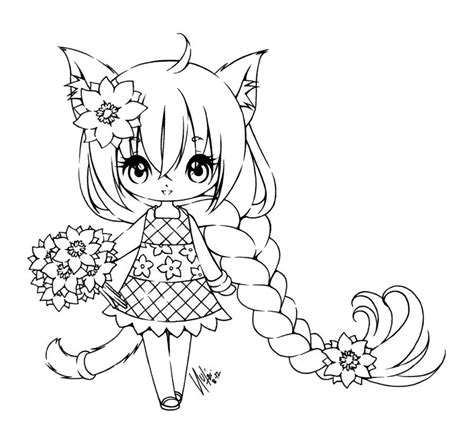 chibi cute kitty coloring pages pics onlinexanaxhzq