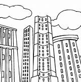 Coloring Building Pages Apartment Tall Buildings Color Printable Colouring Sheets Kids Blocks Book Skyscraper Getcolorings Skyscrapers Super House Place Comic sketch template