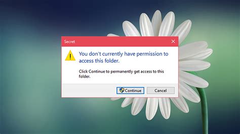 fixed  dont   permission  access  folder error