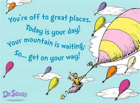 oh the places you ll go life s adventure with dr seuss the quirky