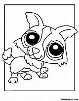 Coloring Pages Pet Shop Puppy Littlest Printable Kitten Cute Dog Print Kids Wolf Color Fastseoguru Basketball College Pets Lizard Sheets sketch template