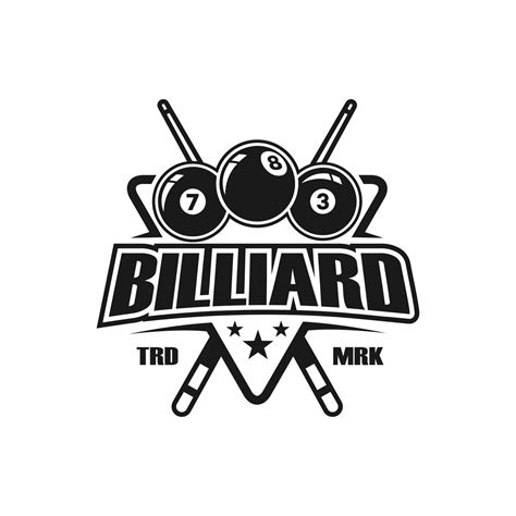 snooker pool logo clipart