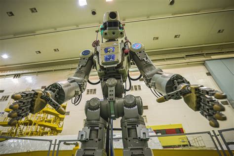 meet skybot    humanoid robot russia  launching  space space
