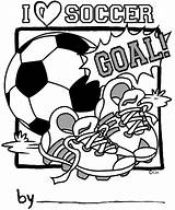 Coloring Soccer Pages Kids Printable Print Boys Football Colouring Clipart 93kb Gif Results sketch template