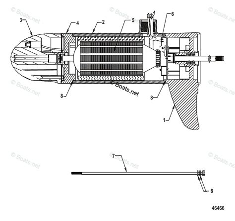 motorguide trolling motor motorguide  series oem parts diagram   unit assemblyfw