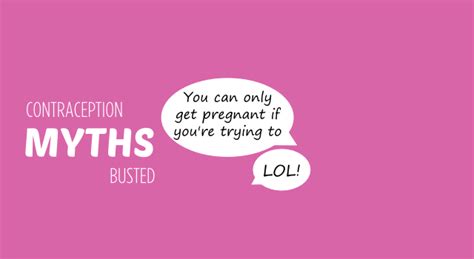 Busted Contraception And Pregnancy Myths Bish