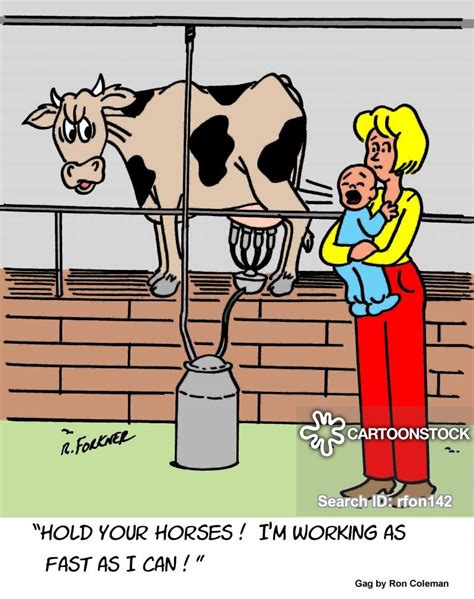 milking cows cartoons and comics funny pictures from cartoonstock