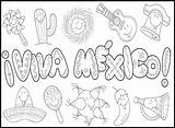 Mexico Viva Septiembre Mexican Para Colorear Dibujos Mes Activities Preescolar Bulletin Independencia Dibujo La México Independence El Actividades Niños Letras sketch template