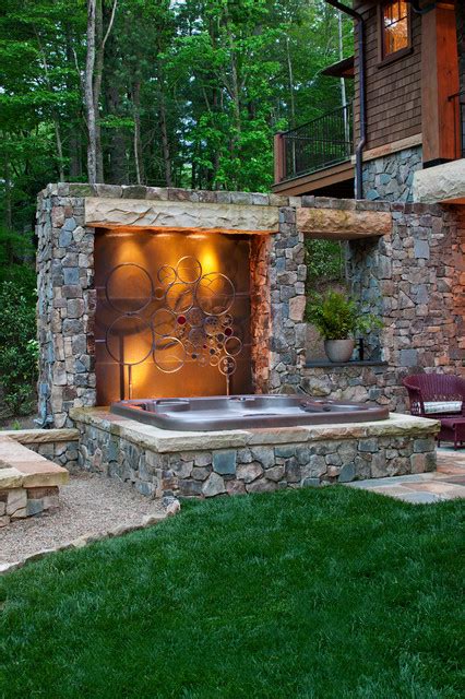 17 Fascinating Outdoor Jacuzzi Designs That Will Take Your