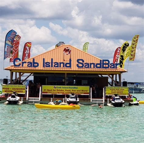 crab island sandbar bar destin destin